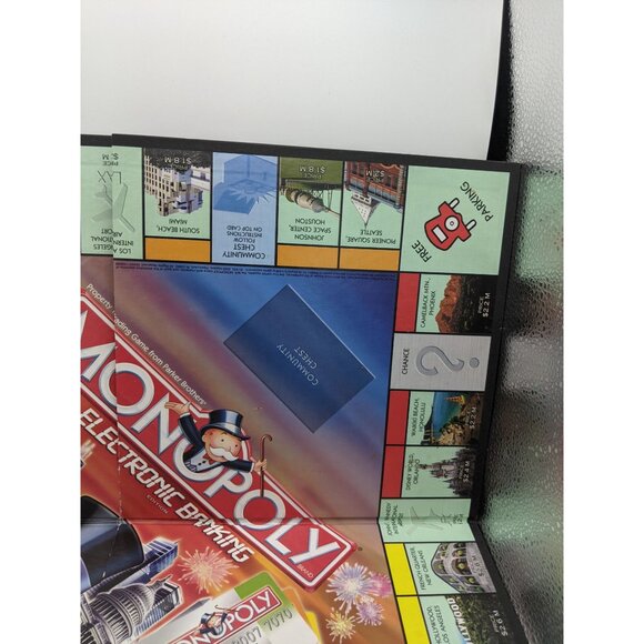 Monopoly Electronic Banking 2007 Replacement Game Board - Picture 5 of 9